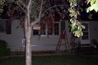 Another view.  The actual window casing actually matches the siding almost exactly.  You can't tell it by this picture tho.