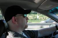With Dave at the wheel, the journey begins.
