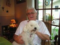 Dad and Snowball