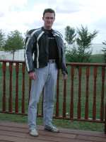 Jacket only, unzipped.