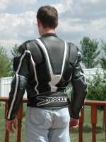 Back of jacket.
