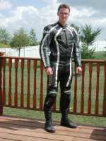 Full suit and boots.